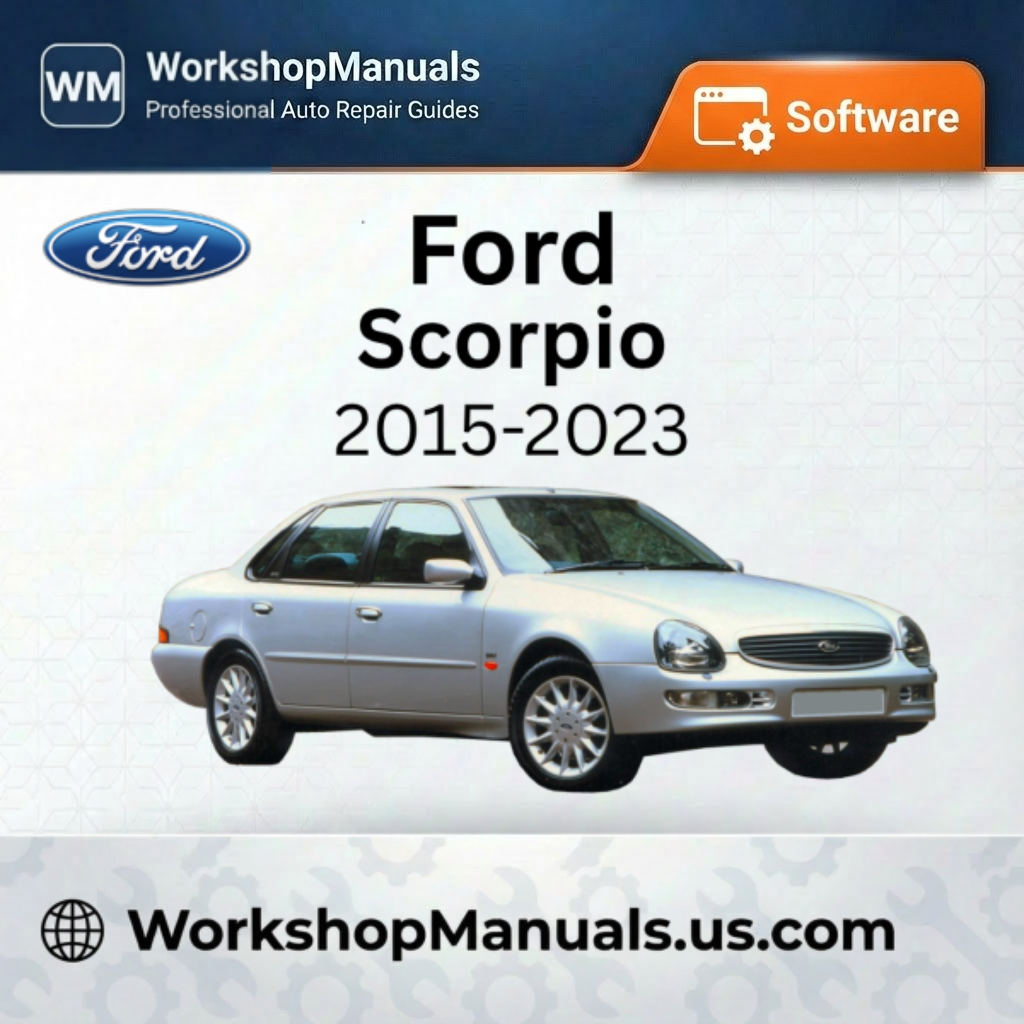 Ford Scorpio Workshop Manual Software 1994-1998