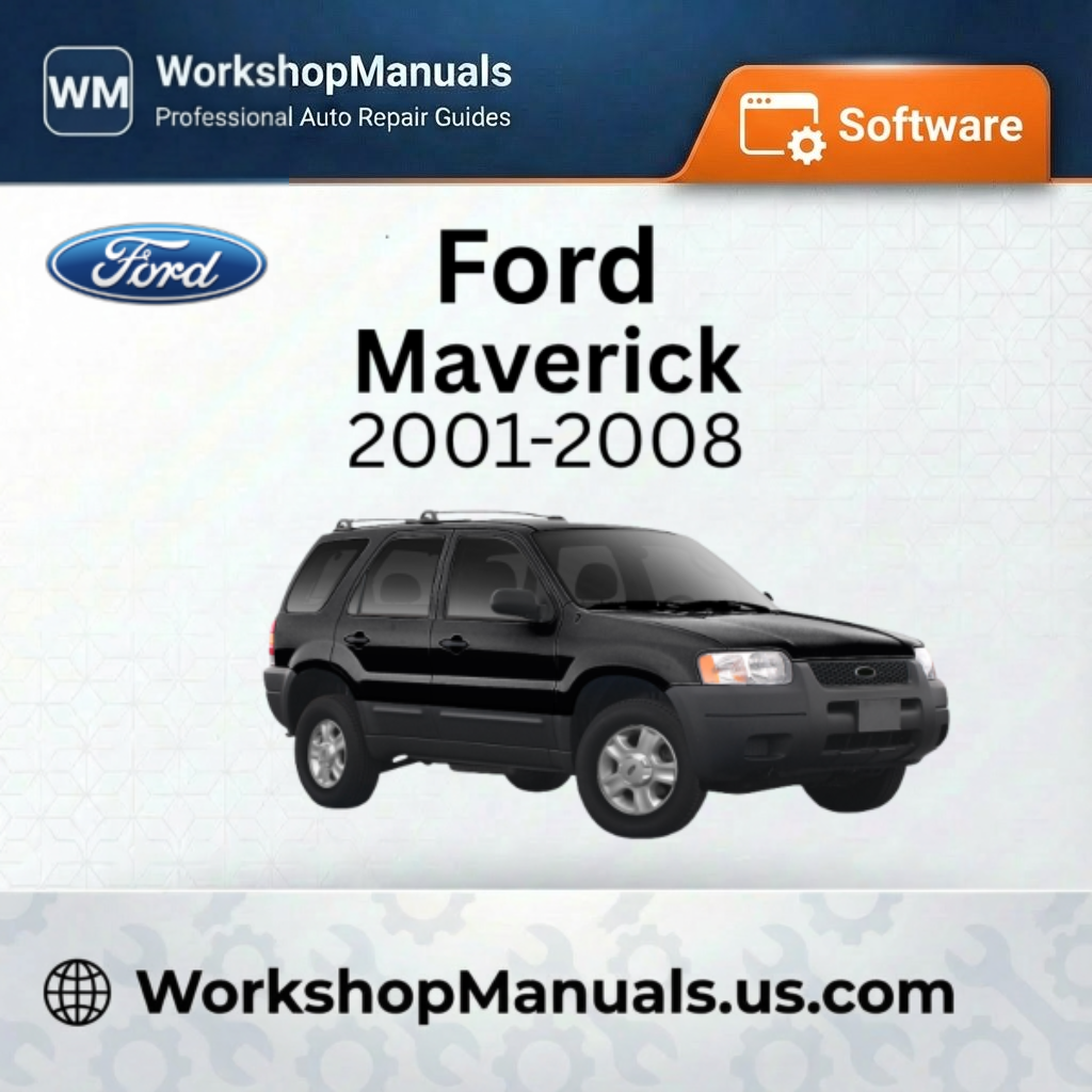 Ford Maverick 2001-2008 Workshop Manual Software