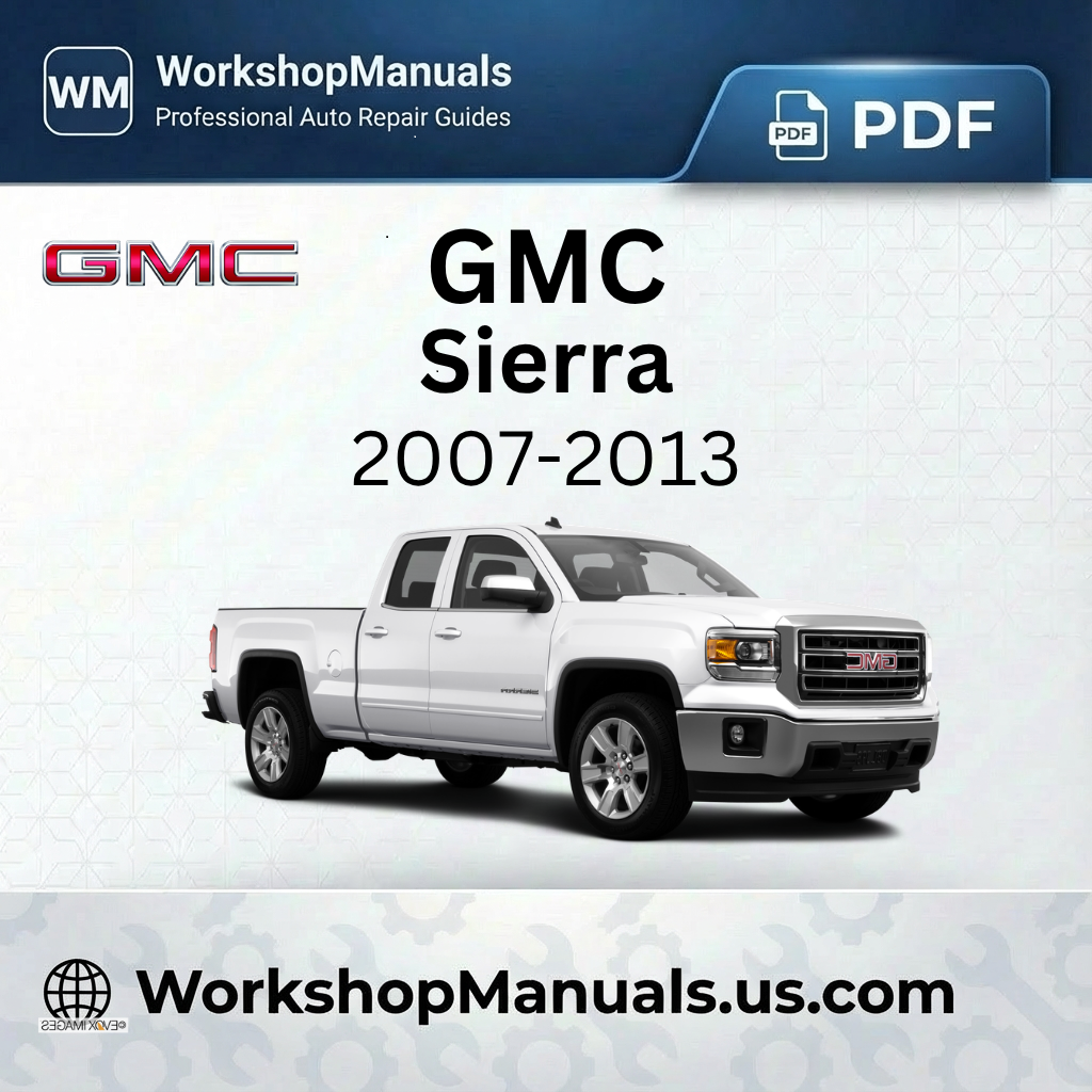 GMC Sierra Workshop Manual 2014-2019 PDF