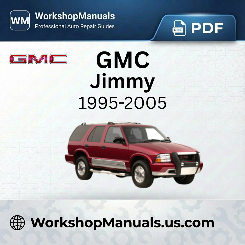 GMC Jimmy Workshop Manual 1995-2005