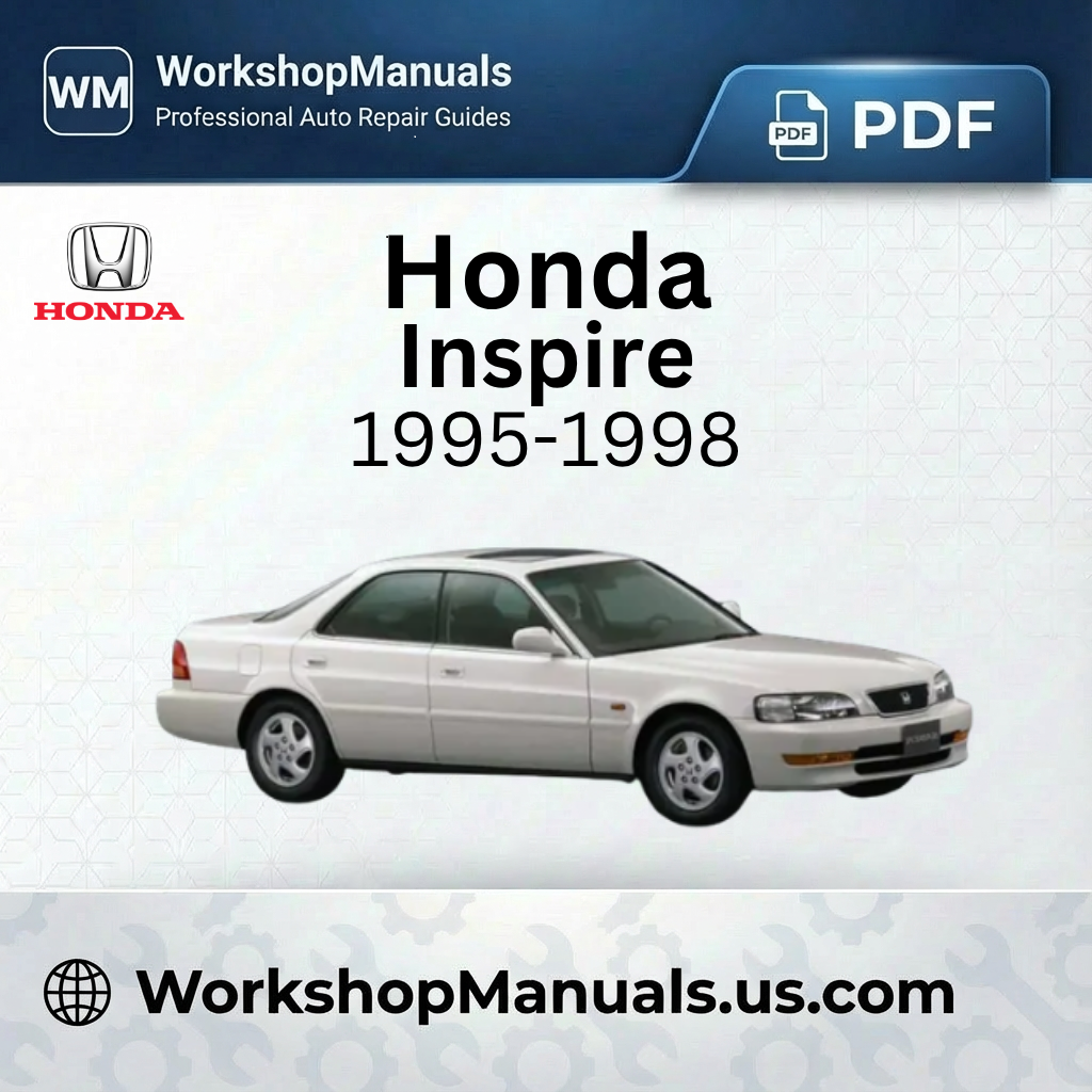 Honda Inspire Workshop Manual 1995-1998 PDF