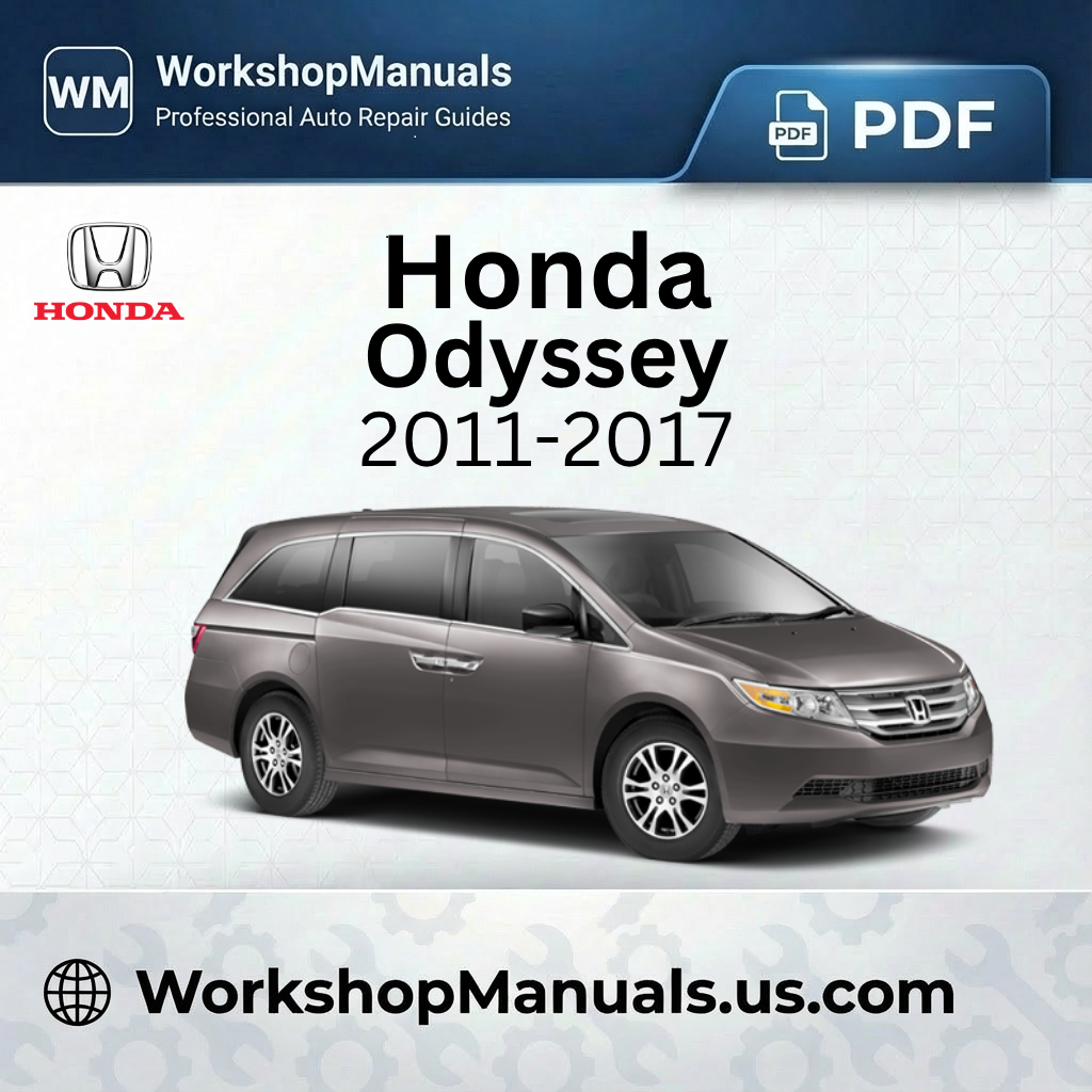 Honda Odyssey Workshop Manual 2011-2017 PDF