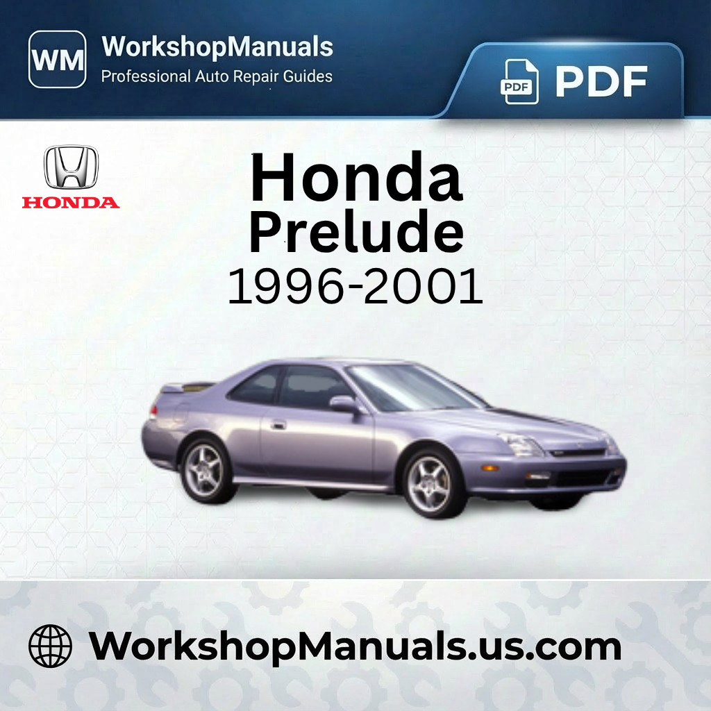 Honda Prelude Workshop Manual 1996-2001