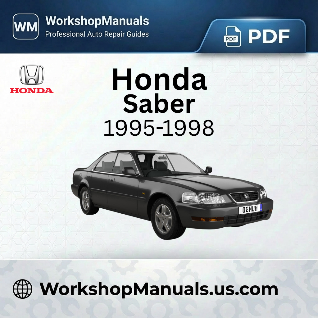 Honda Saber Workshop Manual 1995-1998