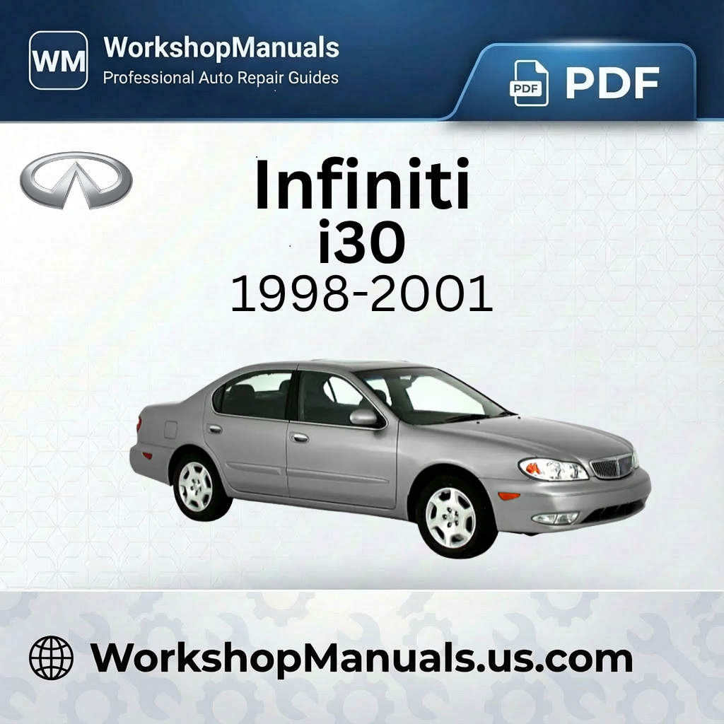 Infiniti i30 Workshop Repair Manual PDF 1998-2001