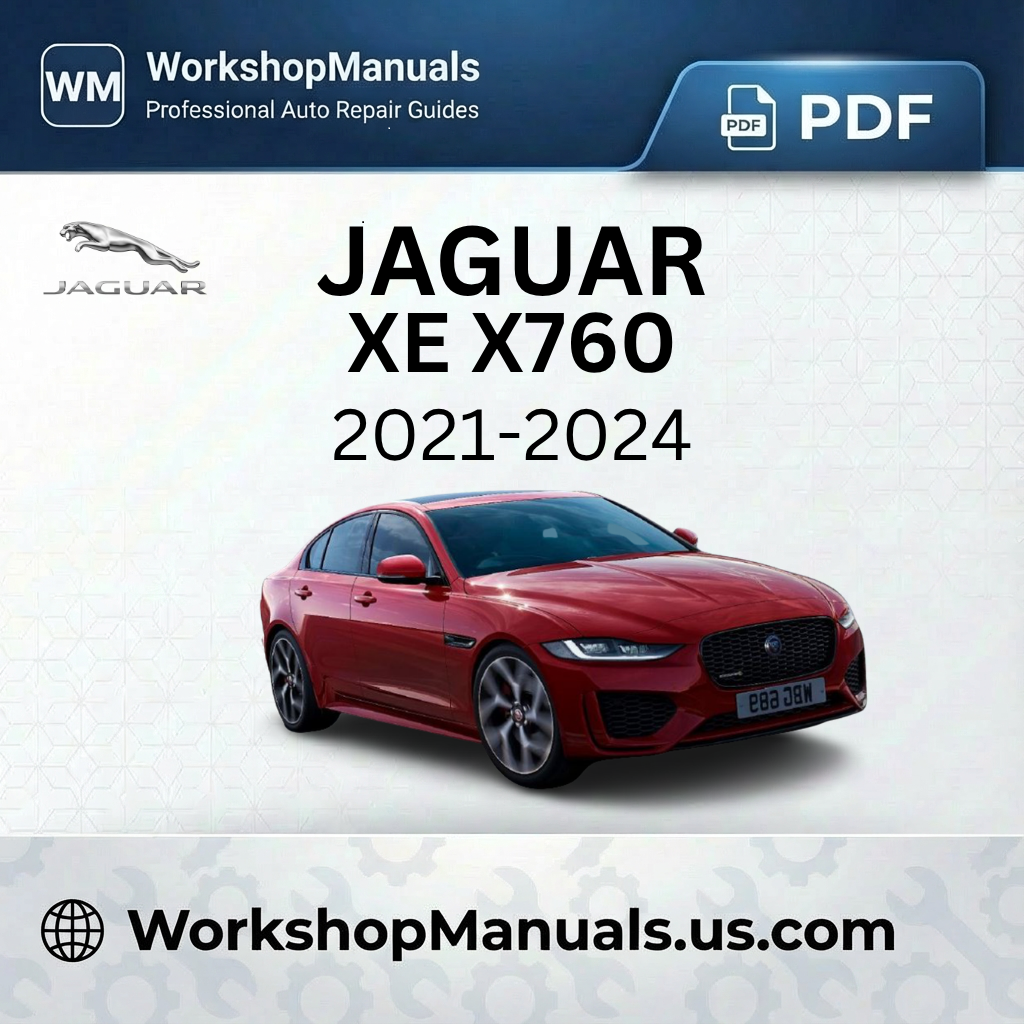 Jaguar XE X760 Diesel Workshop Manual (2021-2024)