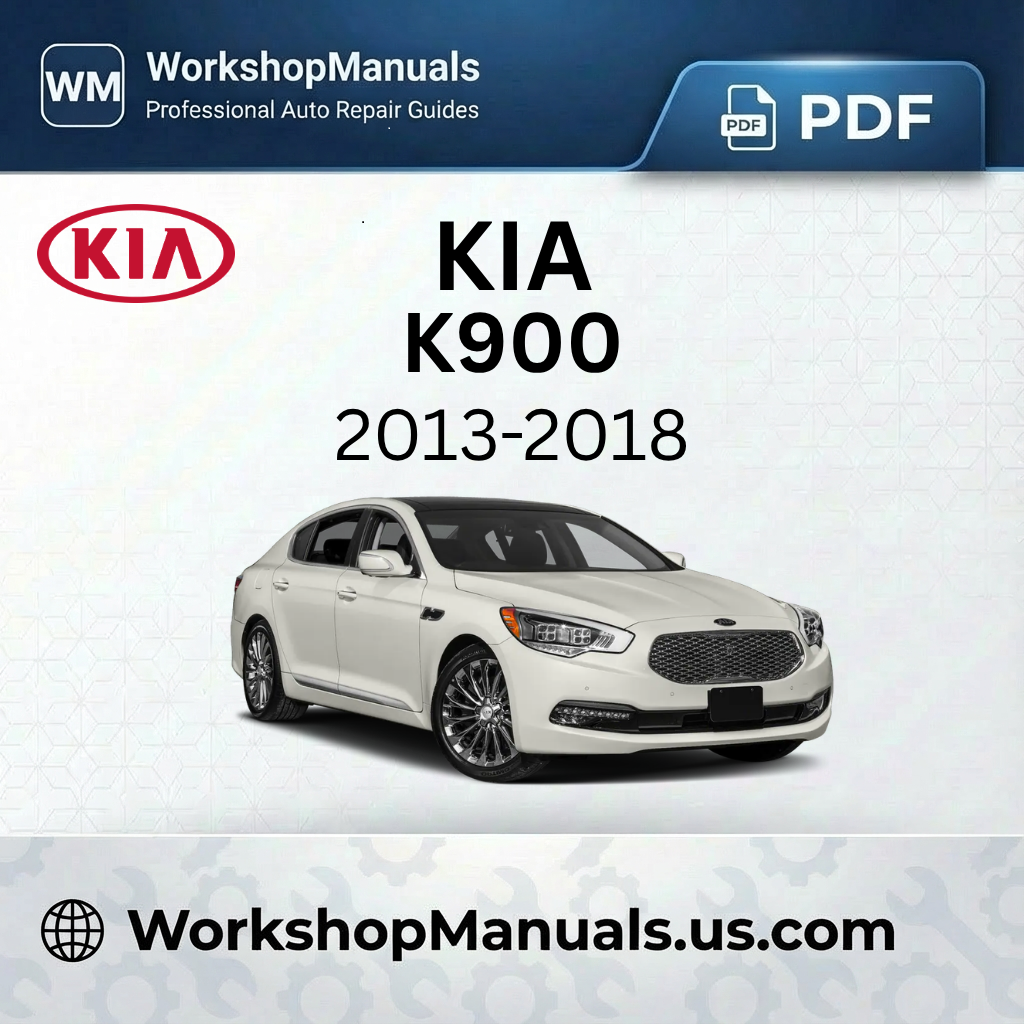 Kia K9 / K900 / Quoris 2013-2018 Workshop Repair Manual PDF