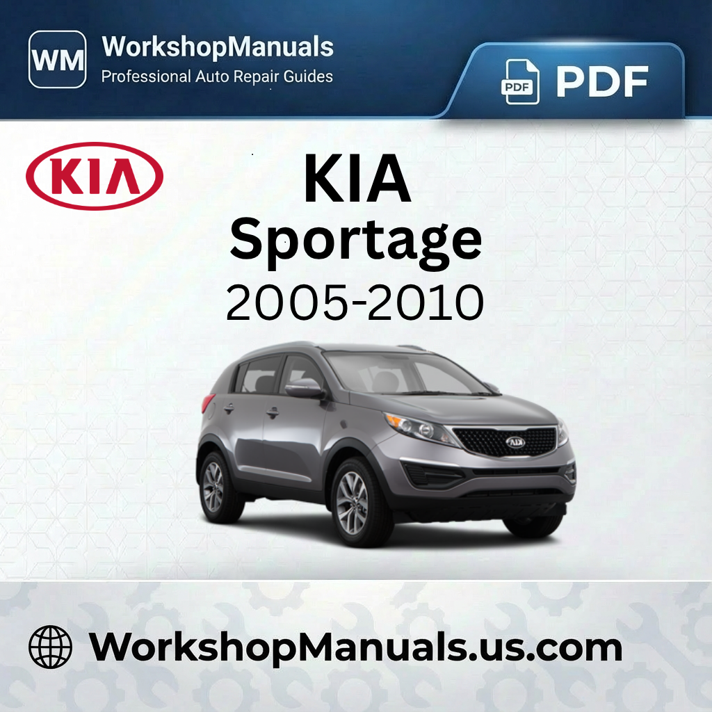 Kia Sportage 2005-2010 Workshop Repair Manual PDF