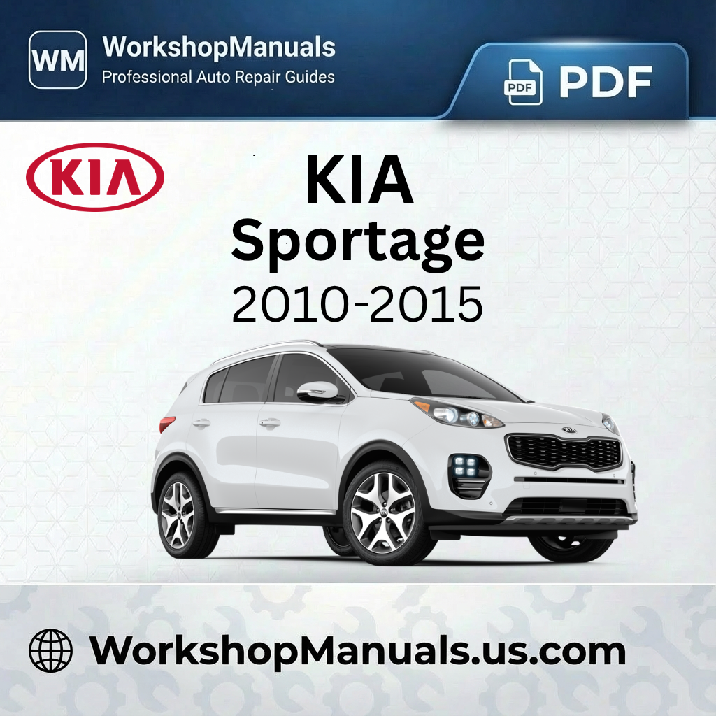 Kia Sportage 2010-2015 Workshop Service Repair Manual PDF