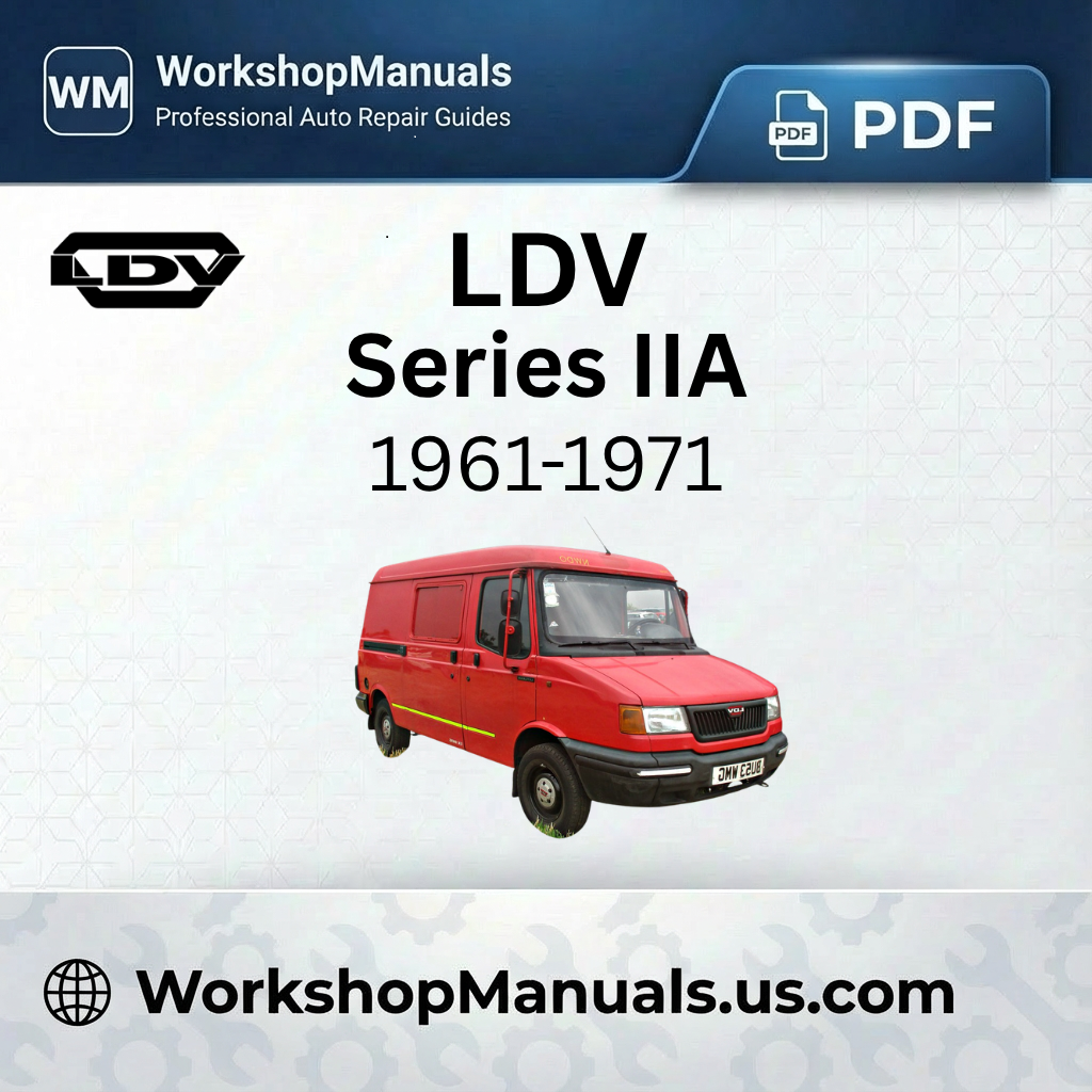 LDV 200 Series 1989-1996 Workshop Service Repair Manual Download PDF