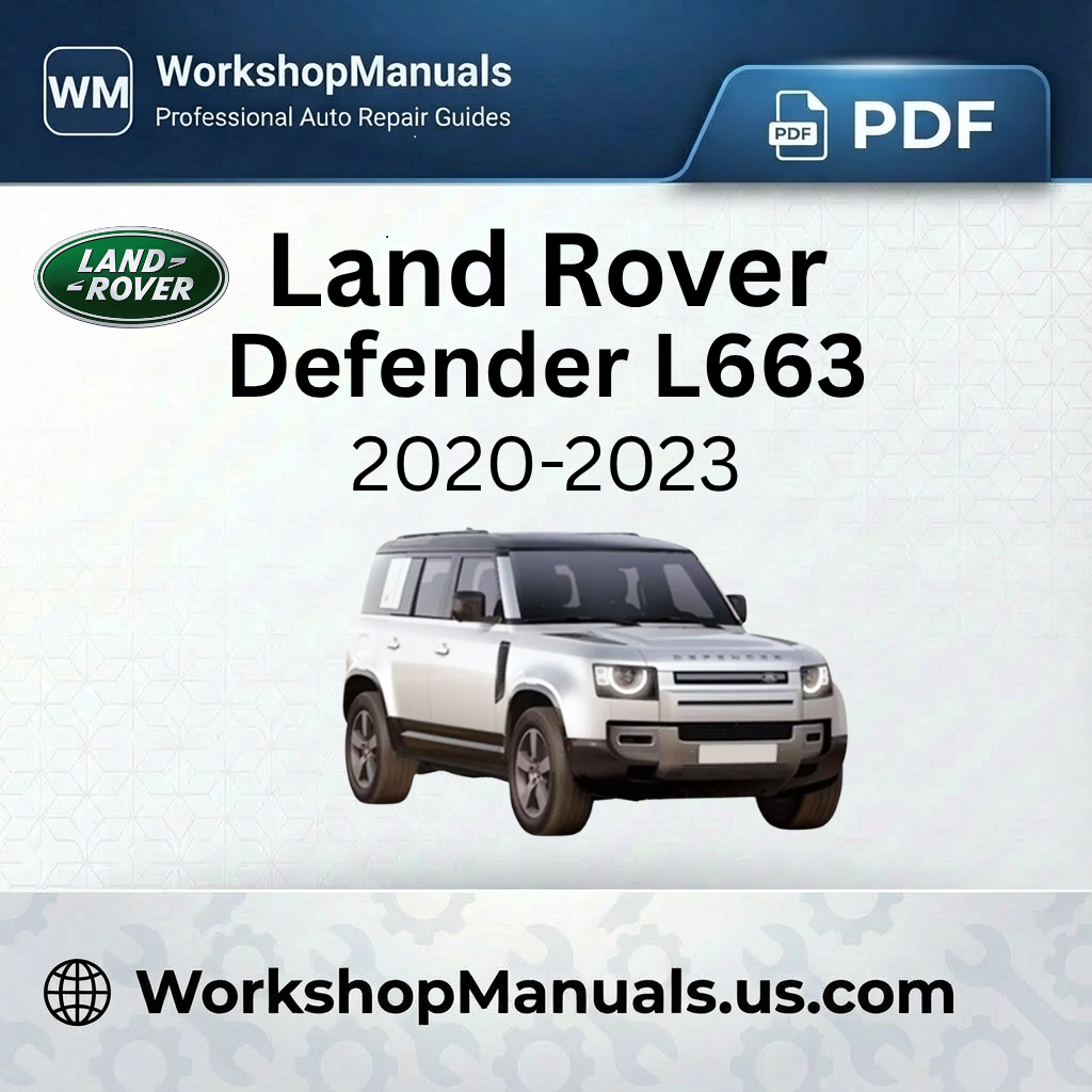 Land Rover Defender L663 (2020-2023) Workshop Manual PDF