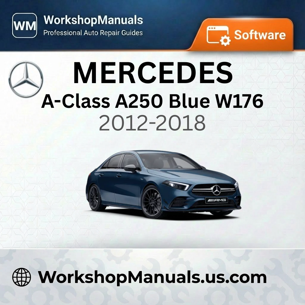Mercedes A-Class A250 BlueEfficiency W176 2012-2018 Workshop Manual
