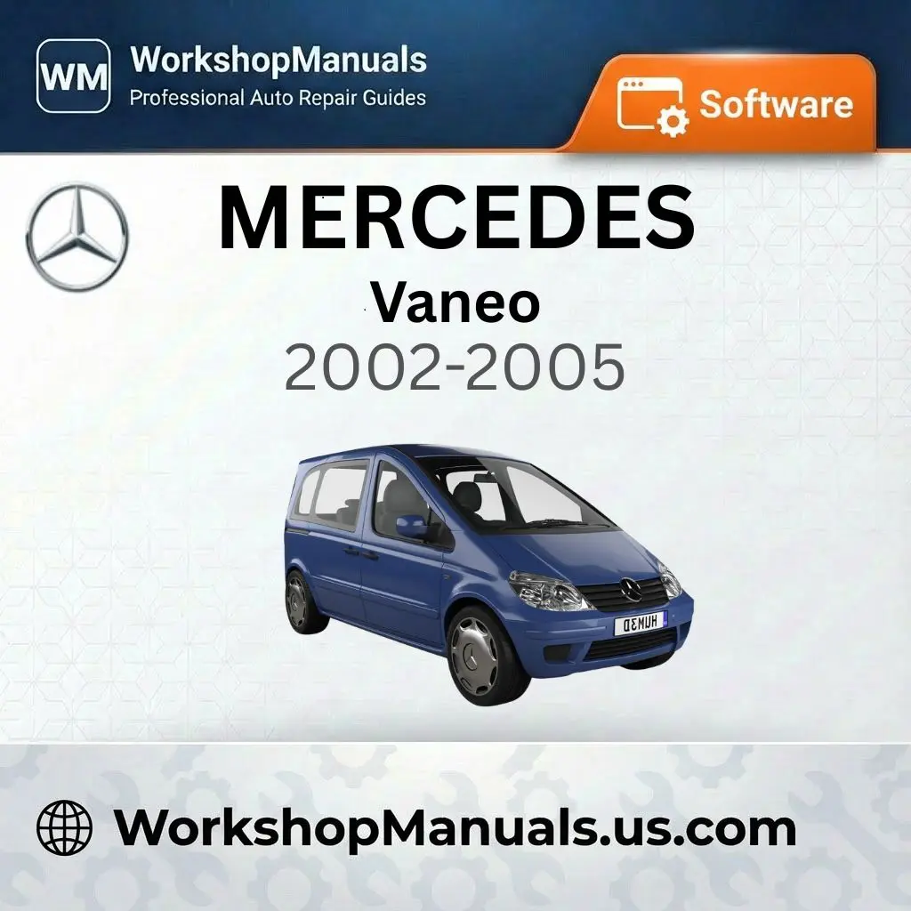 Mercedes Vaneo Workshop Manual Software (2002-2005)