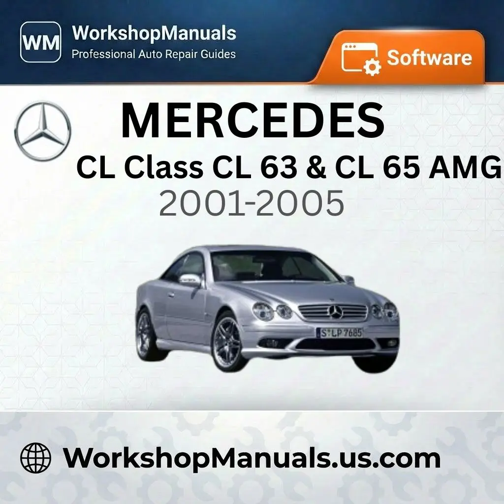 Mercedes CL Class CL 63 & CL 65 AMG 2001-2005 Workshop Manual Software