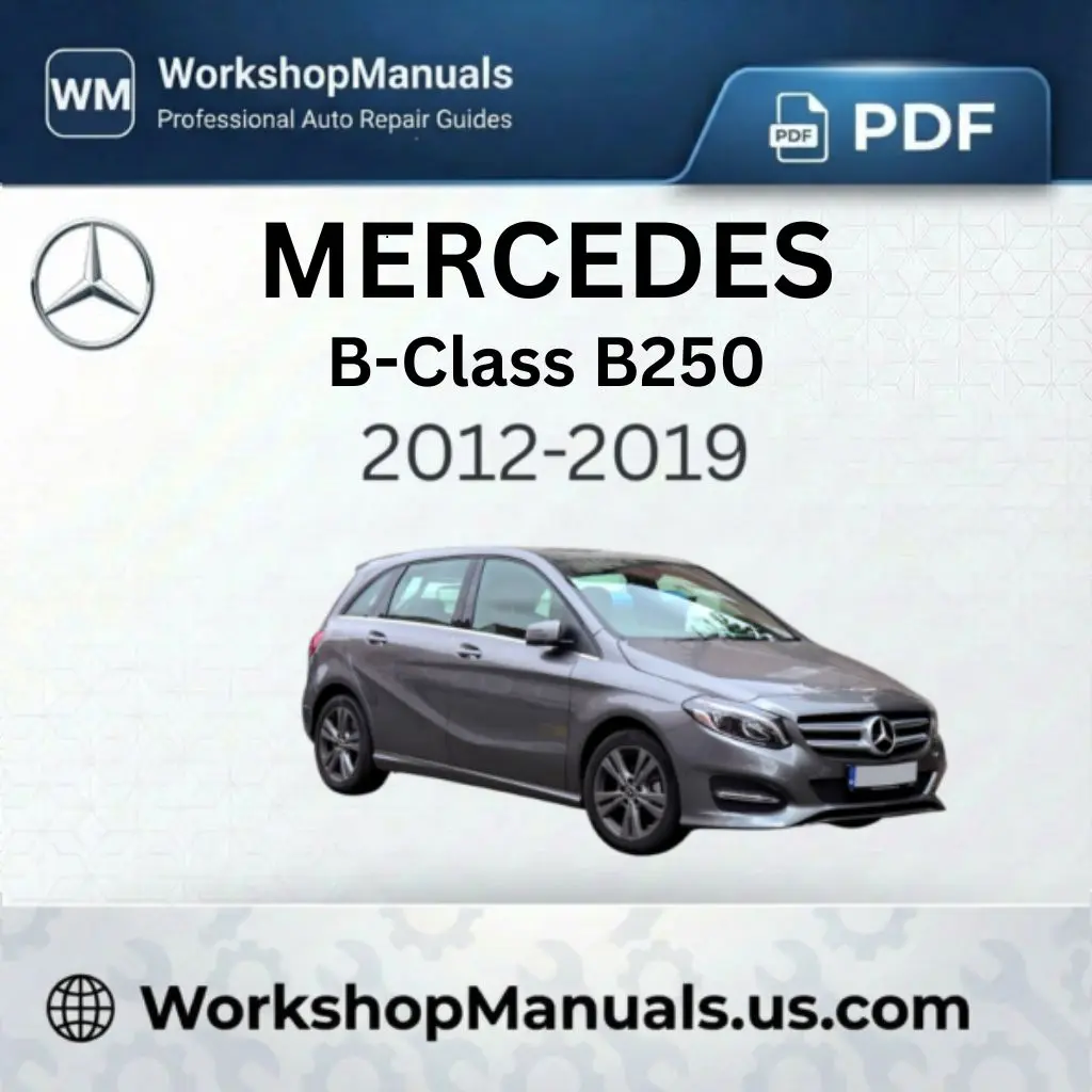 Mercedes B-Class B250 BlueEfficiency (W246) 2012-2019 Workshop Manual