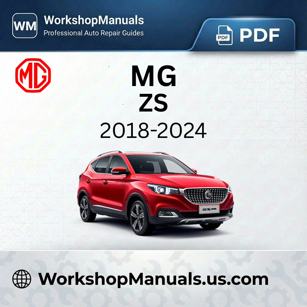 MG ZS 2018-2024 Workshop Repair Manual Download PDF