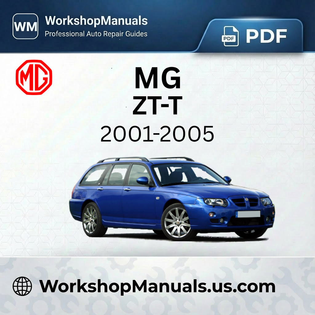 MG ZT-T 2001-2005 Workshop Repair Manual Download