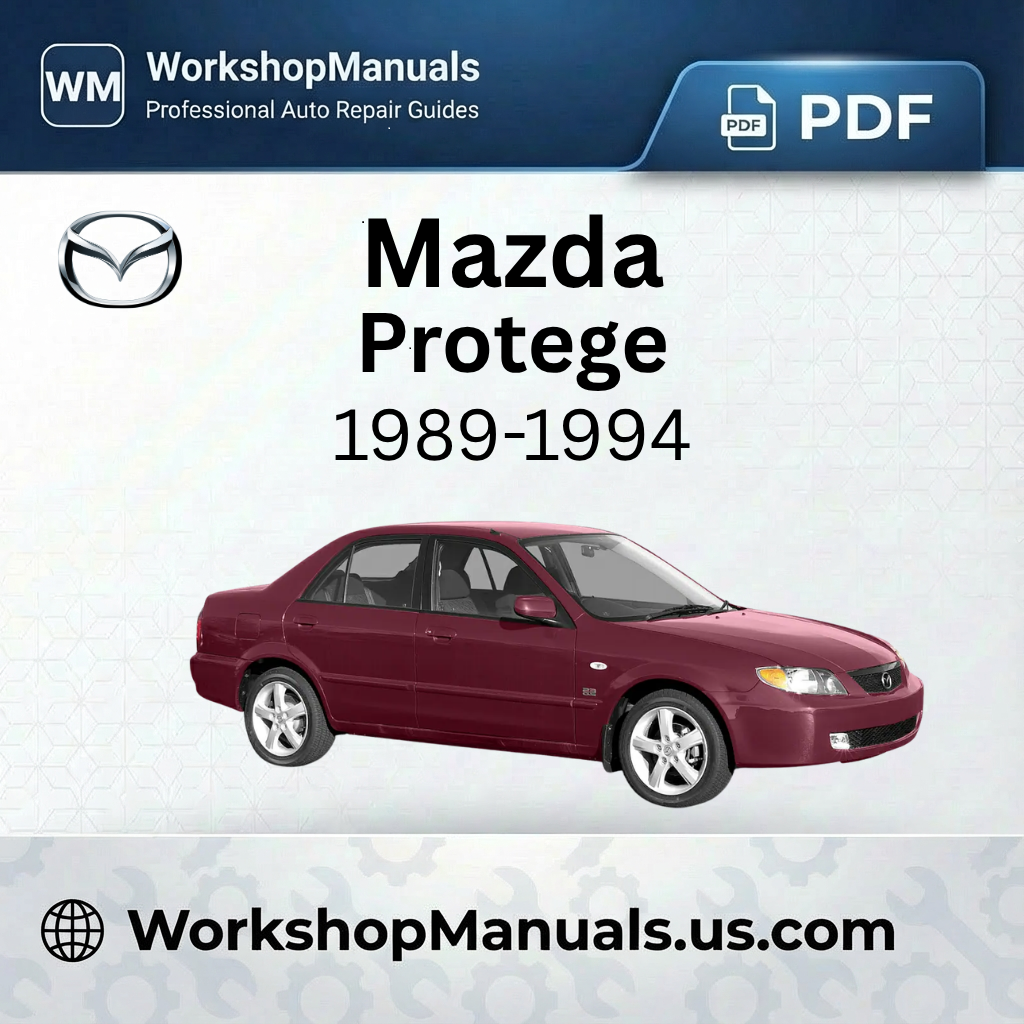 Mazda Protege Workshop Manual 1989-1994