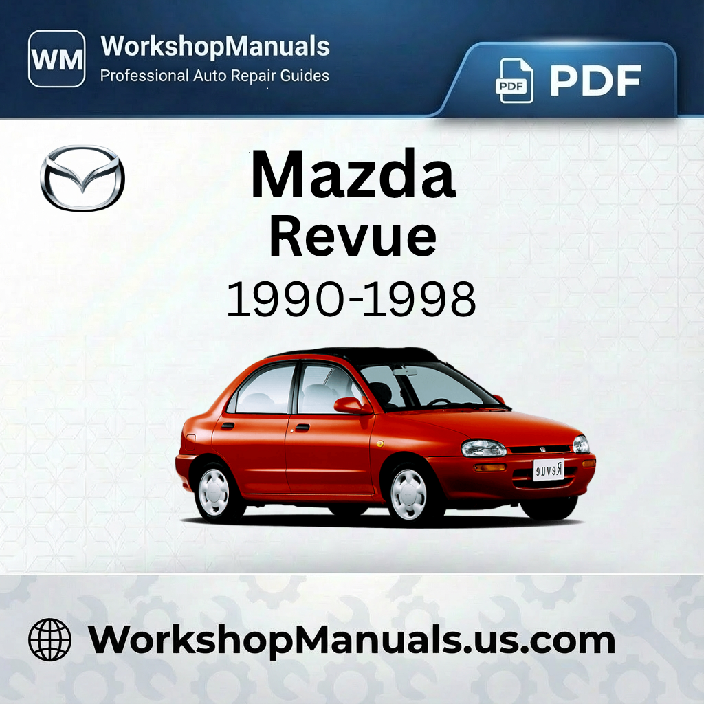 Mazda Revue Workshop Manual 1990-1998