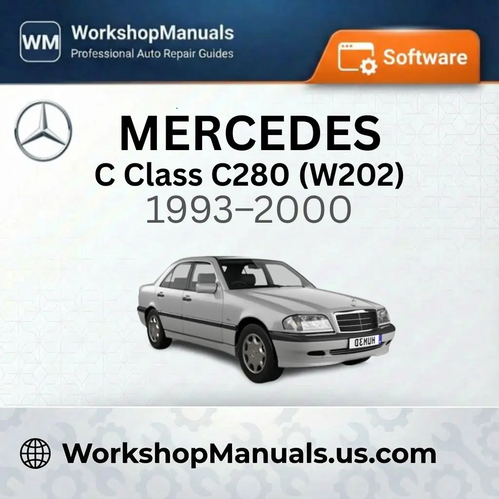 Mercedes C Class C280 (W202) Workshop Manual Software 1993-2000