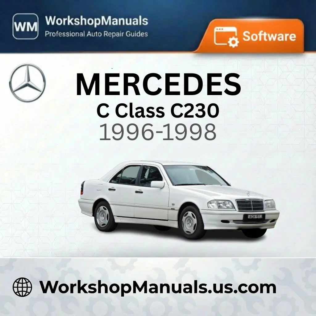 Mercedes C Class C230 Workshop Manual Software 1996-1998