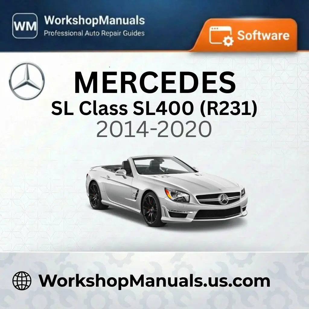 Mercedes SL Class SL400 (R231) 2014-2020 Workshop Manual Software