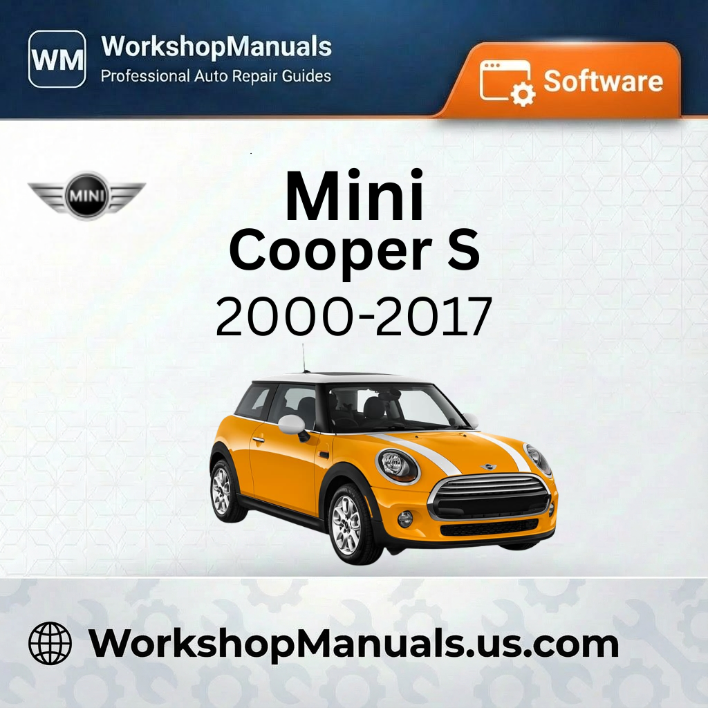 Mini Cooper S Workshop Manual Software 2000-2017