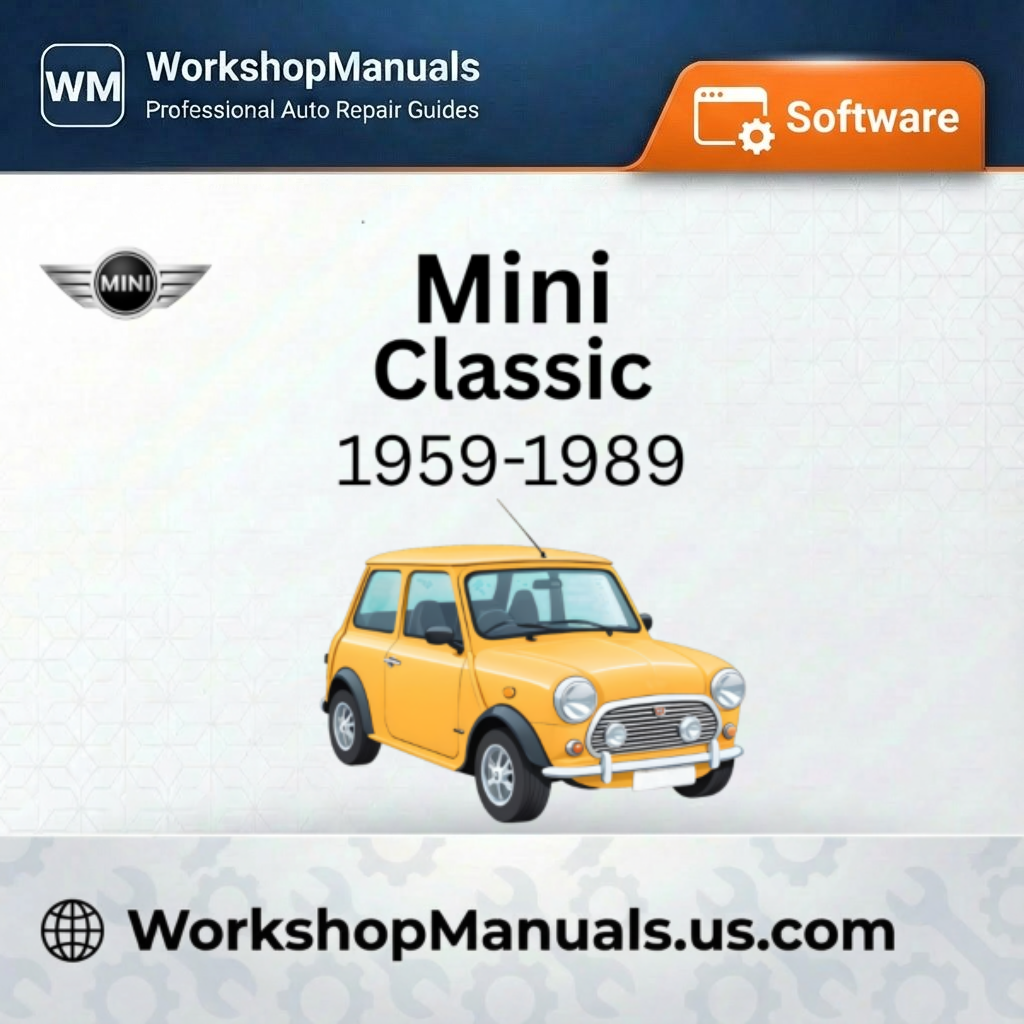 Mini Classic Workshop Manual Software 1959-1989