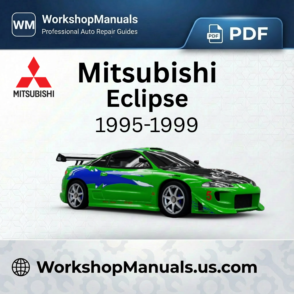Mitsubishi Eclipse 1995-1999 Workshop Repair Manual PDF