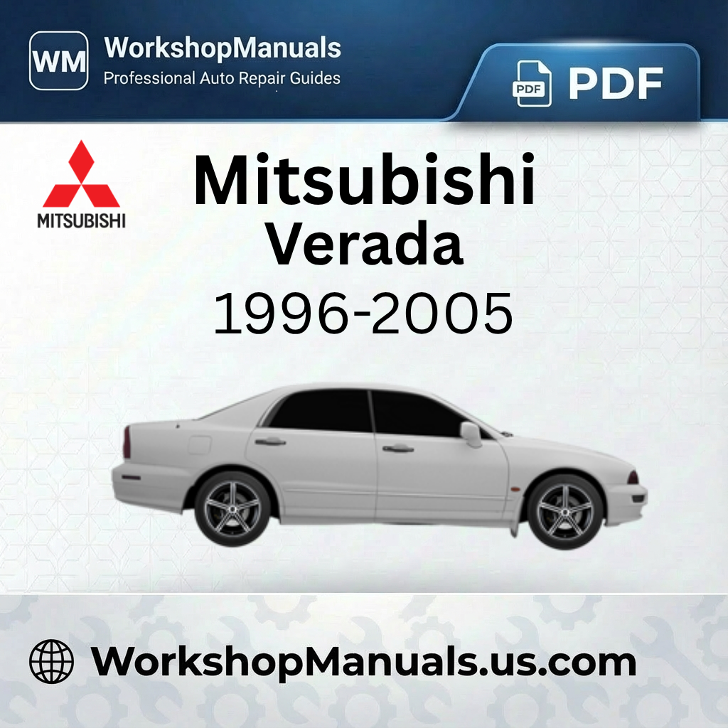 Mitsubishi Verada 1996-2005 Workshop Repair Manual Download PDF