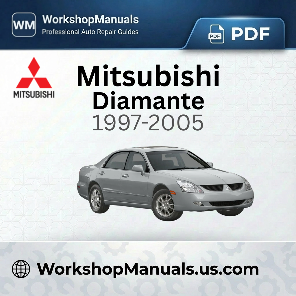Mitsubishi Diamante Workshop Manual 1997-2005 PDF