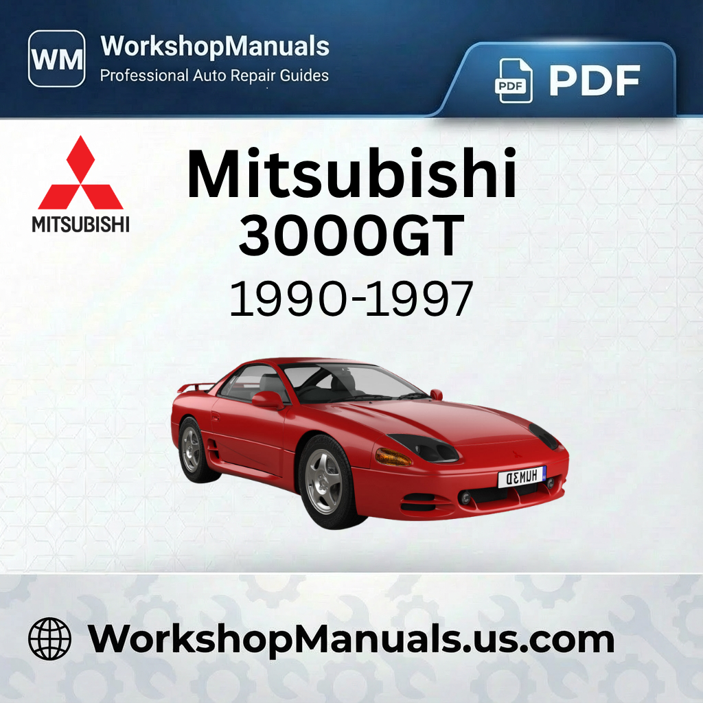 Mitsubishi 3000GT Workshop Service Repair Manual 1990-1997 PDF