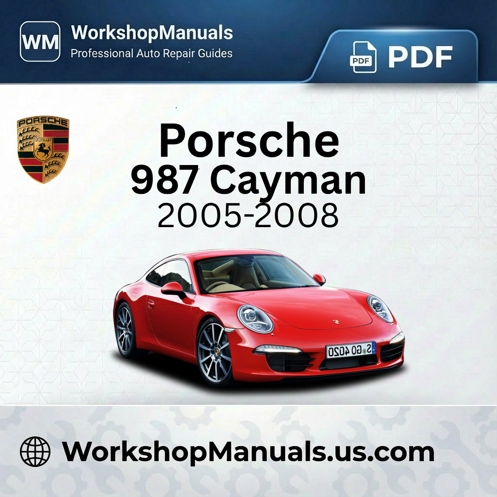 Porsche 991 Workshop Repair Manual 2011-2015 Download PDF