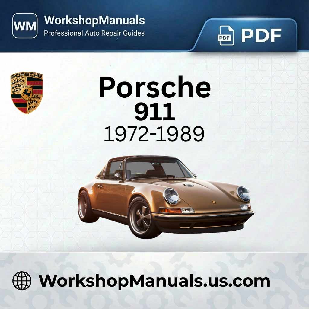 Porsche 911 Workshop Service Repair Manual 1972-1989