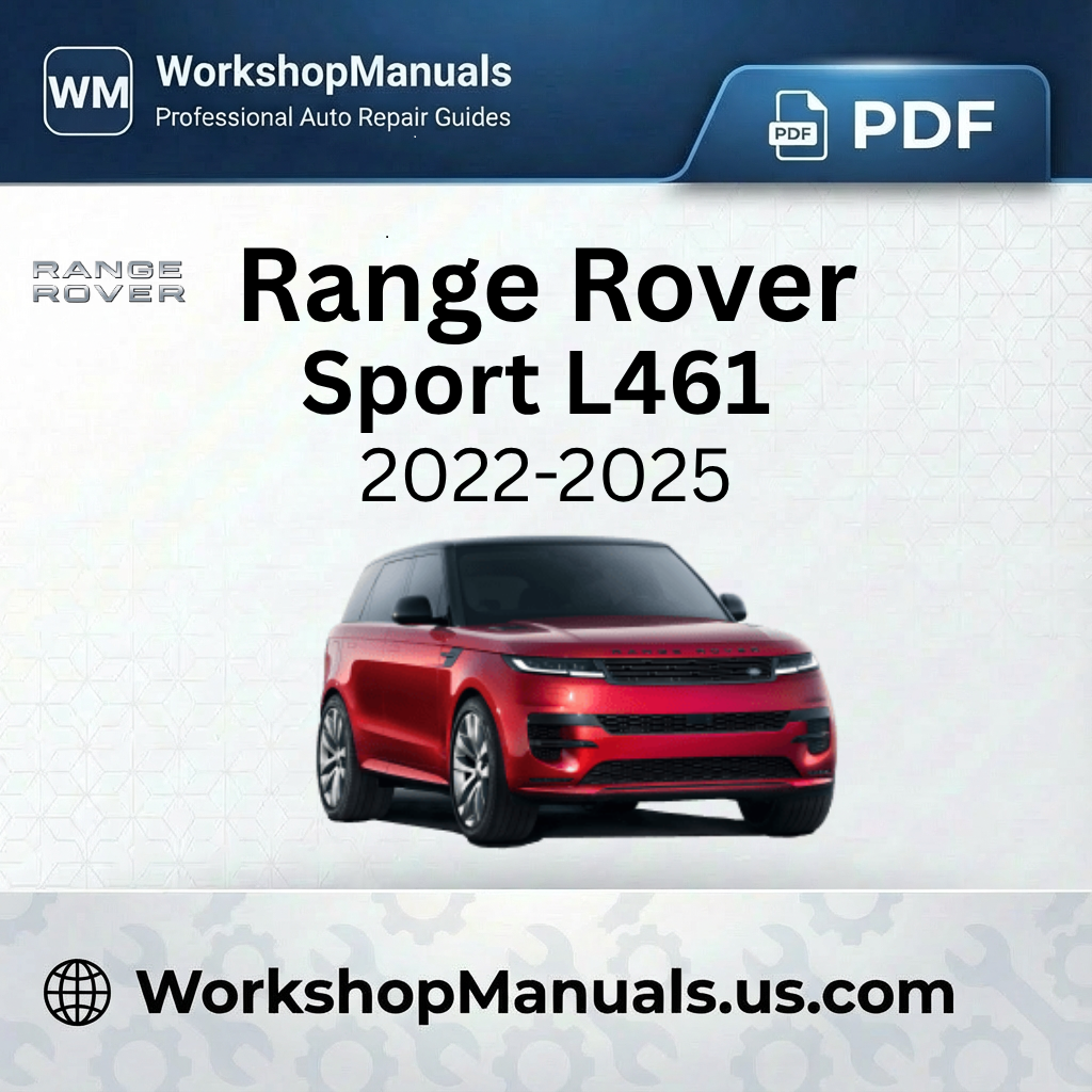 Range Rover Sport L461 (2022-2025) Workshop Service Repair Manual PDF