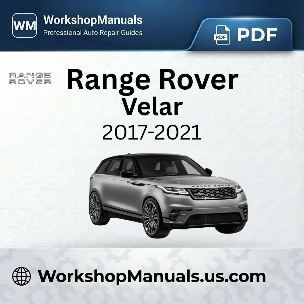 Range Rover Velar Workshop Manual PDF (2017-2021)