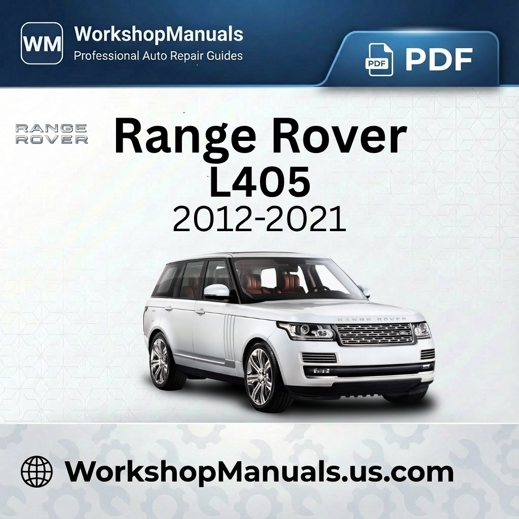 Range Rover L405 Workshop Manual PDF (2012-2021)