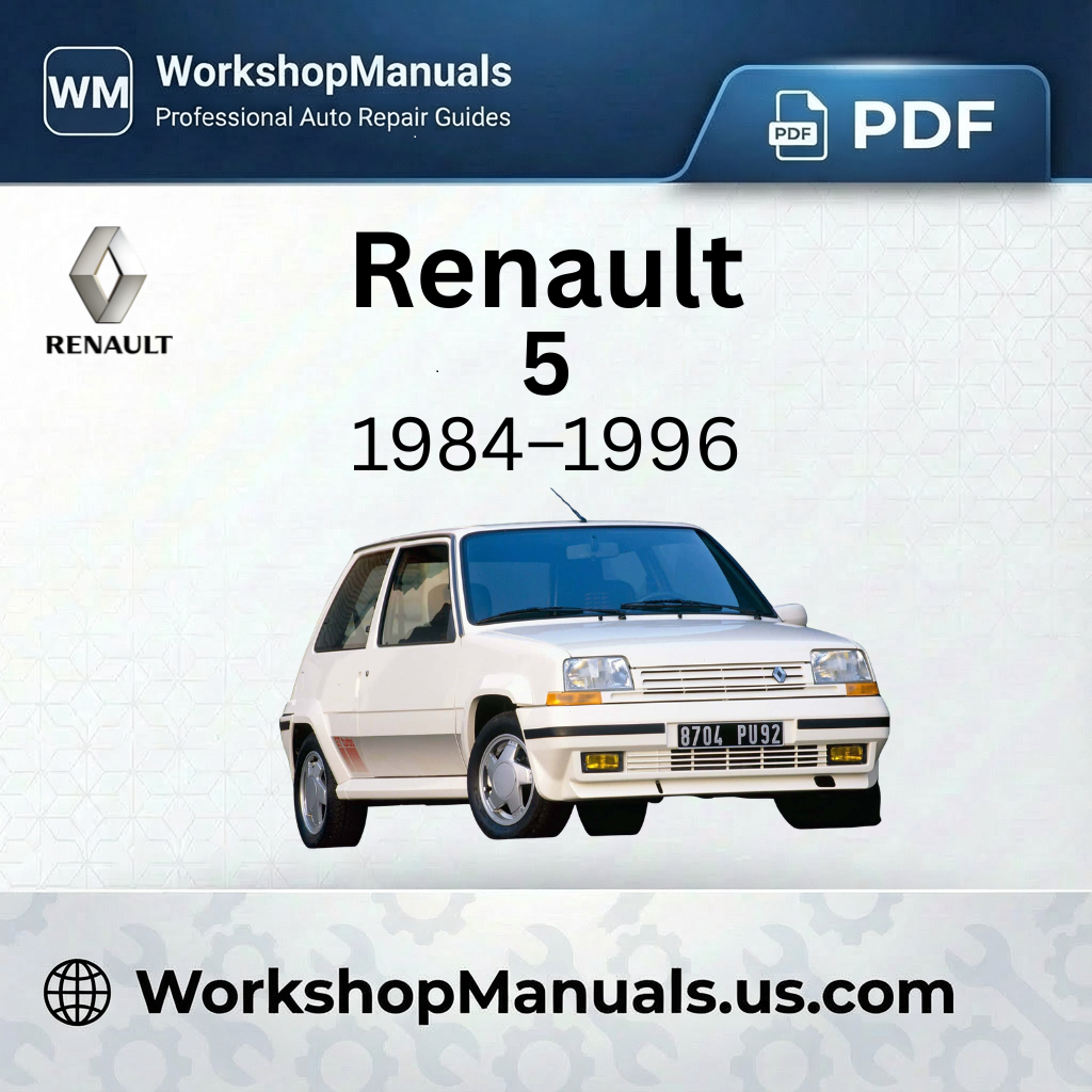 Renault 5 Workshop Manual 1984-1996