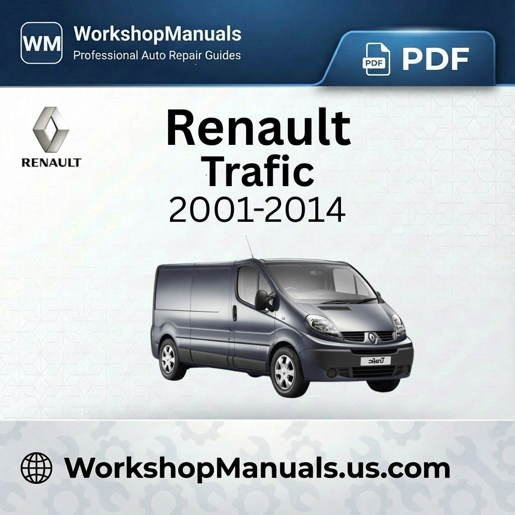Renault Trafic Workshop Manual 2001-2014 PDF