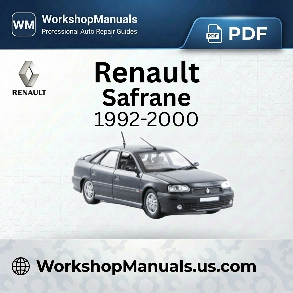 Renault Safrane Workshop Manual 1992-2000