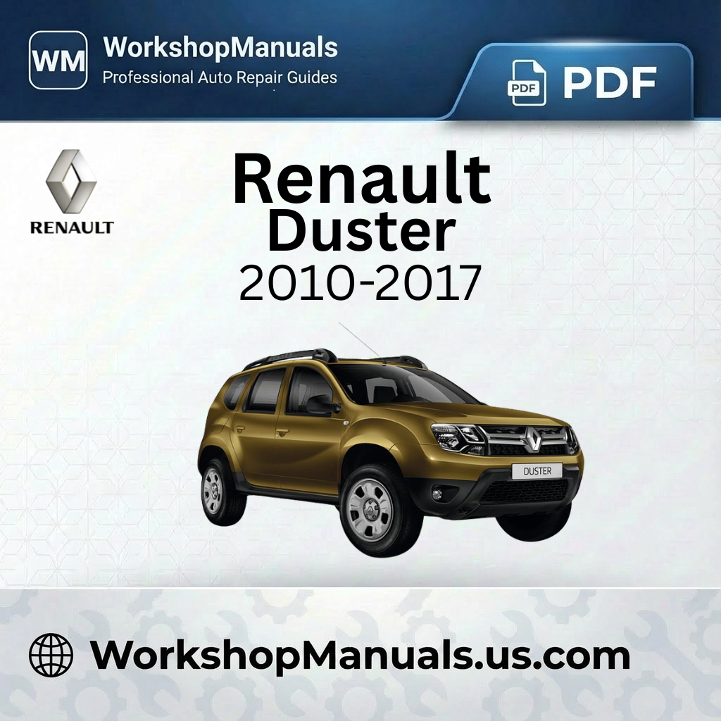 Renault Duster Workshop Manual 2010-2017