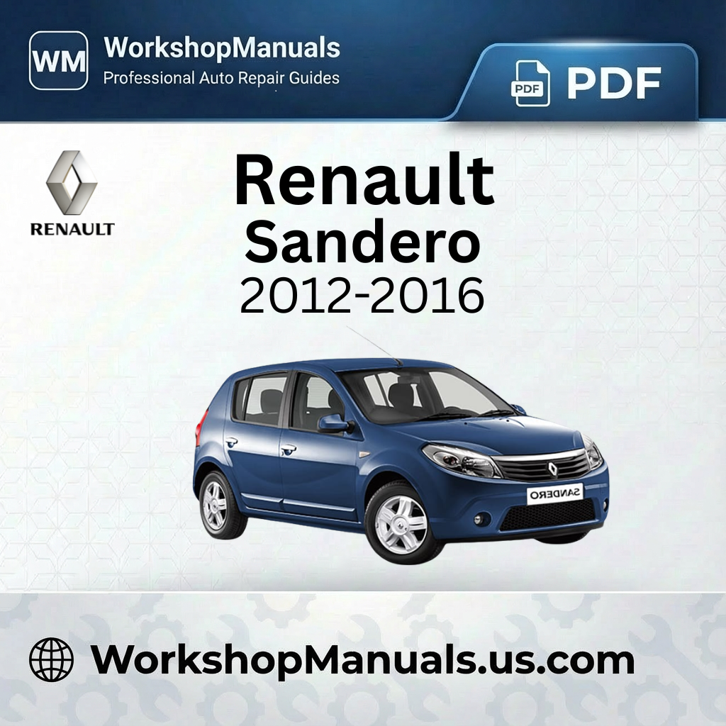 Renault Sandero Workshop Manual 2012-2016