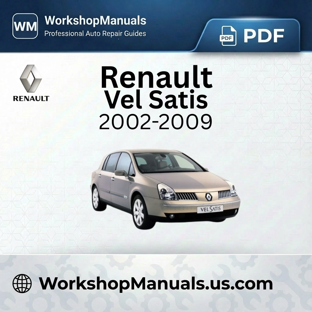 Renault Vel Satis Workshop Manual 2002-2009