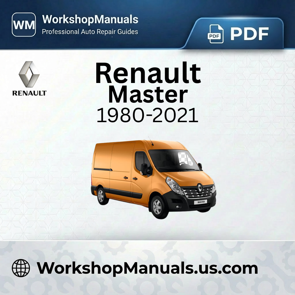 Renault Master Workshop Manual 1980-2021