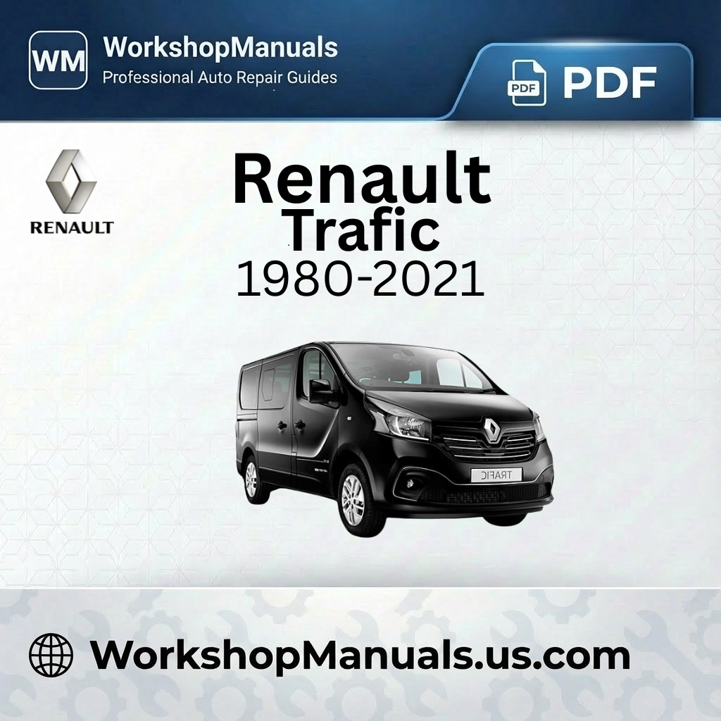 Renault Trafic Workshop Manual 1980-2021