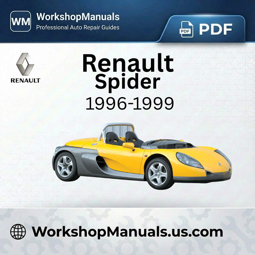 Renault Spider Workshop Manual 1996-1999