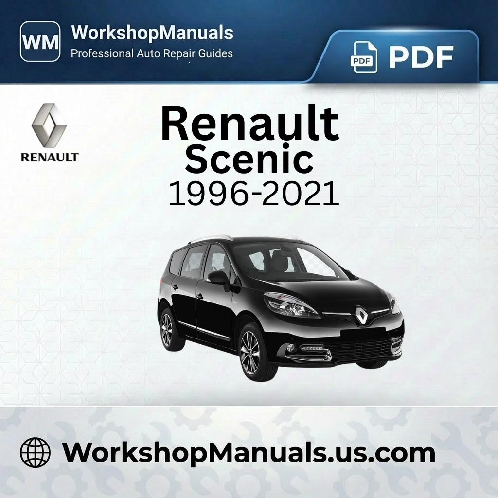 Renault Scenic Workshop Manual 1996-2021