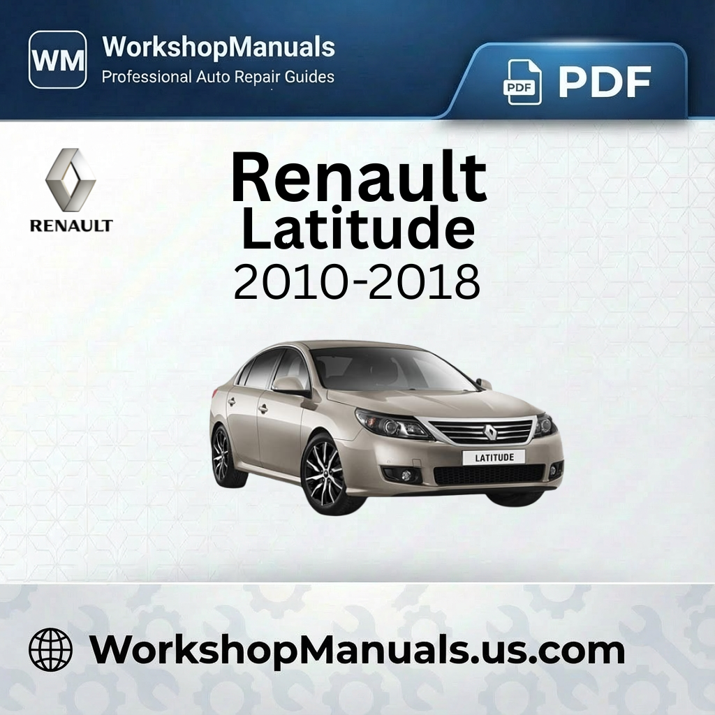 Renault Latitude Workshop Manual 2010-2018