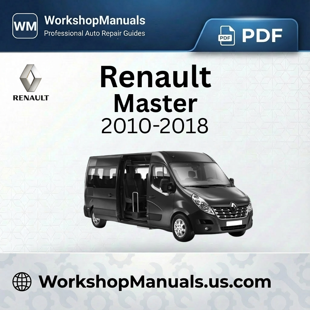 Renault Master Workshop Manual 2010-2018 PDF