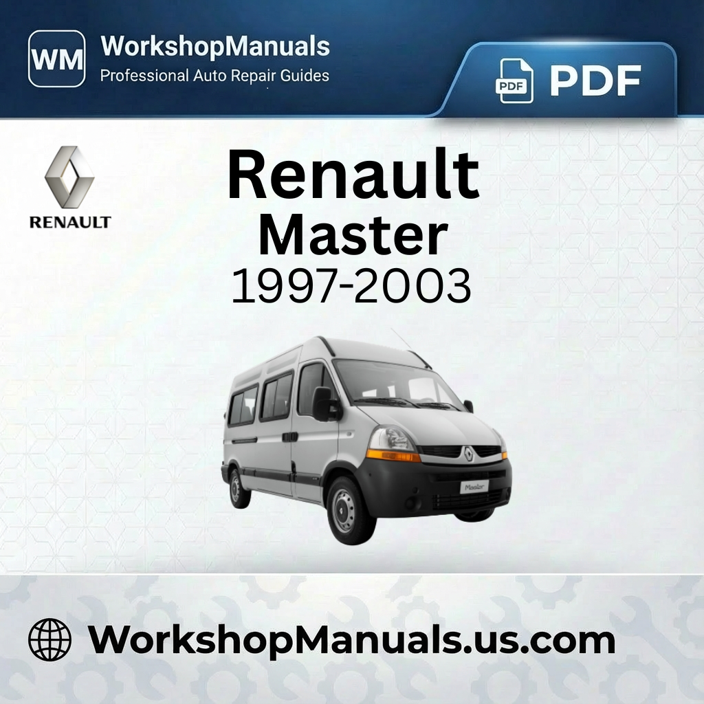 Renault Master Workshop Manual 1997-2003 PDF